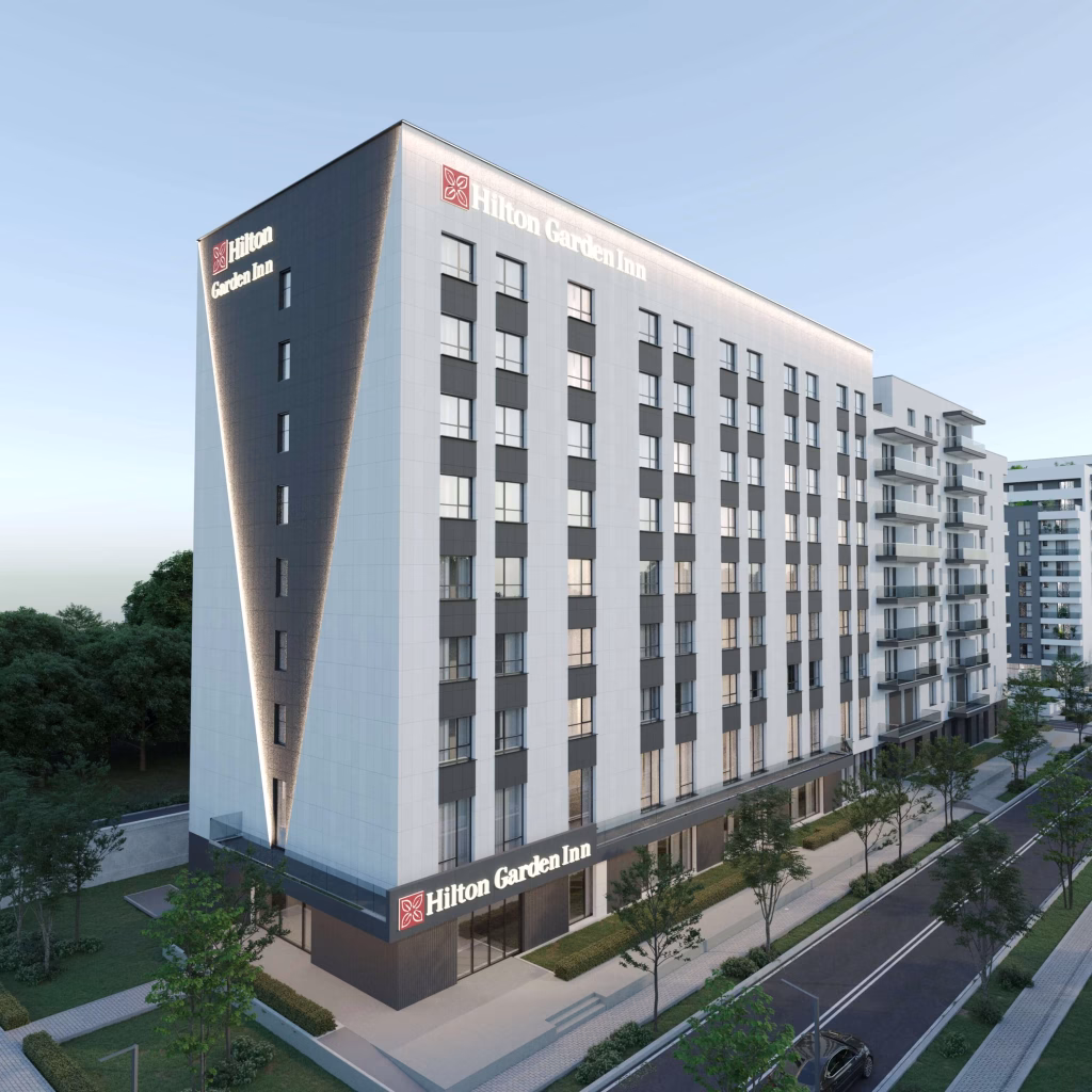 Faza finala Envogue Residence cuprinde si Hotel Hilton Garden Inn