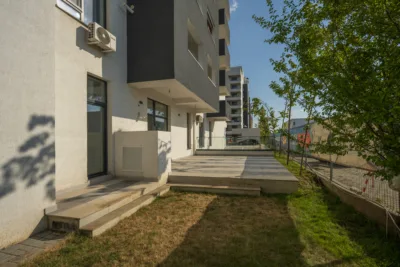 Apartamente noi finalizate situate la parter cu gradina proprie in Militari