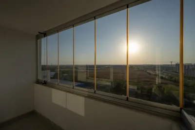 Balcon inchis penthouse