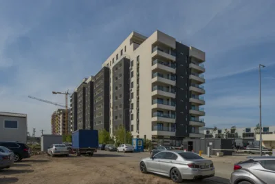 Blocul B apartamente finalizate in Militari