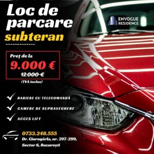 Oferta parcare subterana Militari Sectorul 6