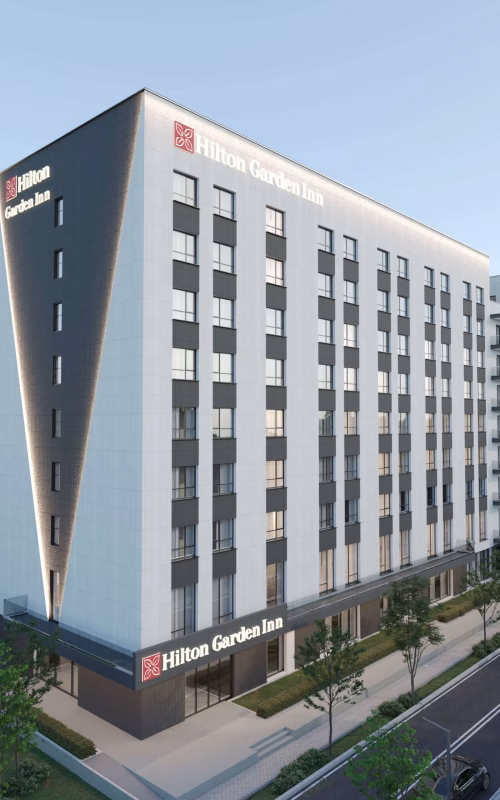 Faza finala Envogue Residence cuprinde si Hotel Hilton Garden Inn